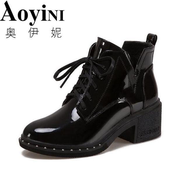 2018 new spring winter women pumps boots lace-up european ladies shoes pu high heels boots fast delivery, Black
2018 new spring winter women pumps boots lace-up european ladies shoes pu high heels boots fast delivery, Black