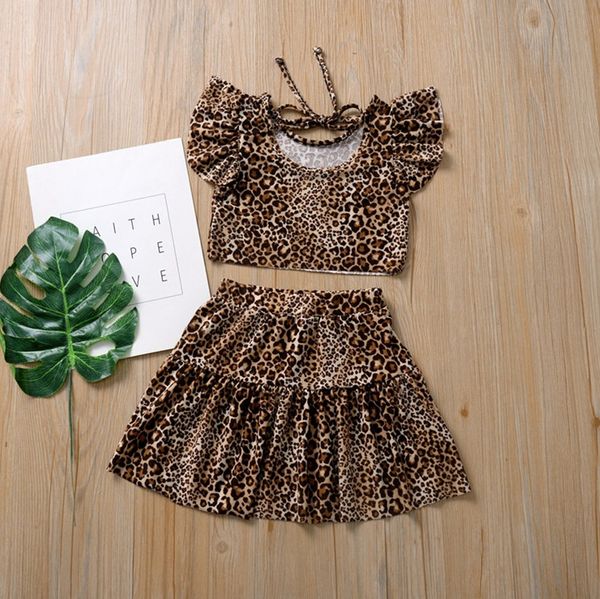 summer girls clothes leopard print short sleeve t shirts skirt two piece set outfits girls dress kids clothing set cz403, White
summer girls clothes leopard print short sleeve t shirts skirt two piece set outfits girls dress kids clothing set cz403, White