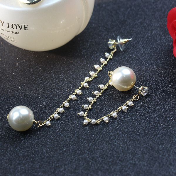 2020 new s925 silver needle fashion long tassel earrings a two-wear front and rear pearl earrings female party accessories
2020 new s925 silver needle fashion long tassel earrings a two-wear front and rear pearl earrings female party accessories