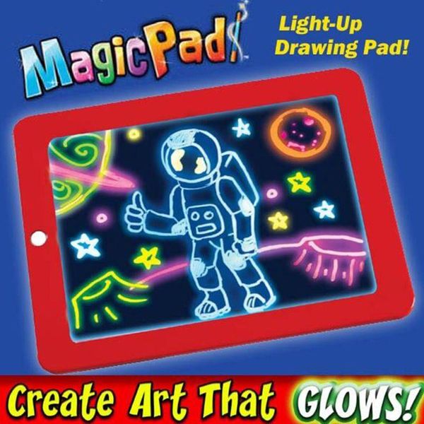 3d light up magic pad led writing board for plastic creative art magic board with pen brush children clipboard educational kids
3d light up magic pad led writing board for plastic creative art magic board with pen brush children clipboard educational kids