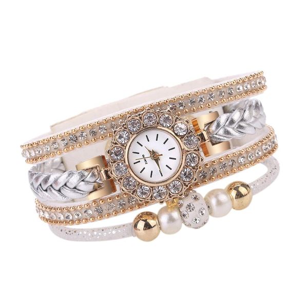 2019 sale women watch luxury fashion vintage weave wrap quartz wrist watch bracelet for ladies orologi donna reloj femenino, Slivery;brown
2019 sale women watch luxury fashion vintage weave wrap quartz wrist watch bracelet for ladies orologi donna reloj femenino, Slivery;brown