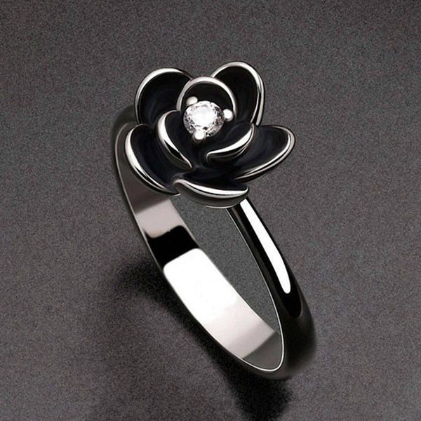 new creative silver color crystal rose flower rings for women lover engagement gift romantic fashion jewelry gift, Slivery;golden
new creative silver color crystal rose flower rings for women lover engagement gift romantic fashion jewelry gift, Slivery;golden