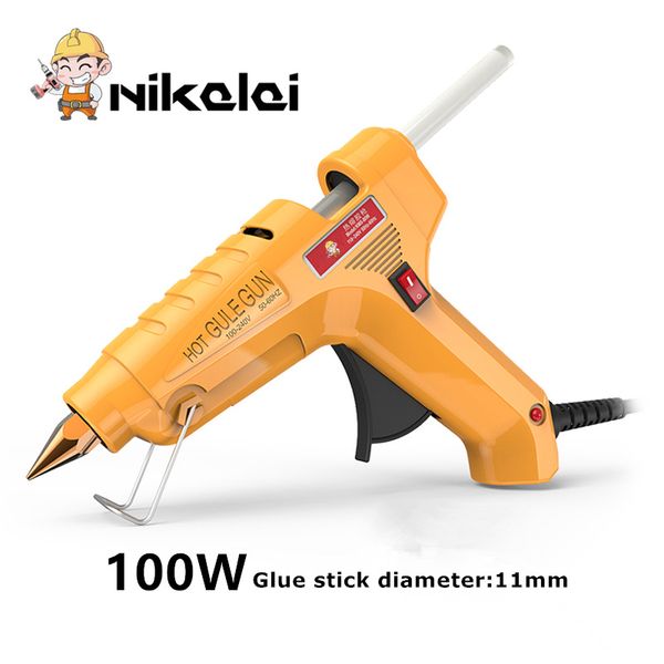 100w melt glue gun temperature repair kit diy tools with 1 pcs glue sticks powerful tool copper nozzle thermo mini guns
100w melt glue gun temperature repair kit diy tools with 1 pcs glue sticks powerful tool copper nozzle thermo mini guns