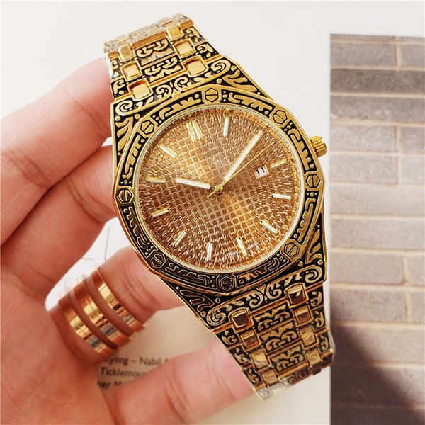 luxury mens automatic quartz watches classic style 42mm full stainless steel strap wristwatches sapphire super luminous, Slivery;brown
luxury mens automatic quartz watches classic style 42mm full stainless steel strap wristwatches sapphire super luminous, Slivery;brown