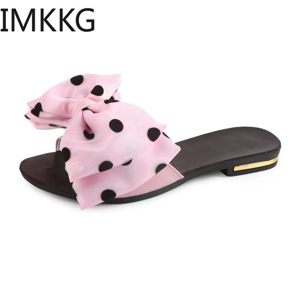 women party beach female footwear women's flat slippers sandals bowtie slipper flats sandal open toe summer shoe s80021, Black
women party beach female footwear women's flat slippers sandals bowtie slipper flats sandal open toe summer shoe s80021, Black