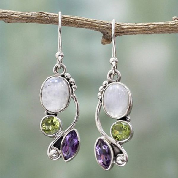 charm lavender amethyst diamond zircon female ear drop earring jewelry wholesale, Silver
charm lavender amethyst diamond zircon female ear drop earring jewelry wholesale, Silver