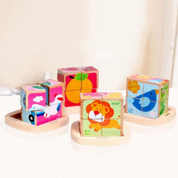 4pcs/set 3d wooden cube tools 6 side painting building jigsaw puzzle baby early educational toys gift for children y200414
4pcs/set 3d wooden cube tools 6 side painting building jigsaw puzzle baby early educational toys gift for children y200414