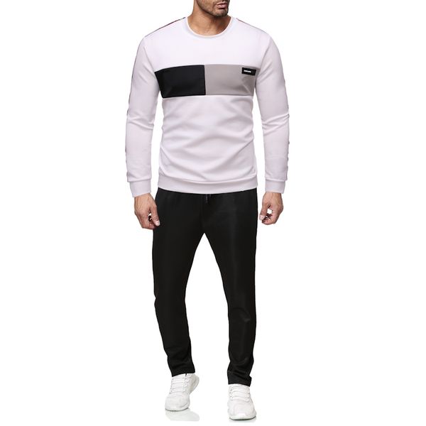 men's tracksuits spring set men sportswear european size autumn suit clothes male sweatshirts +sweatpants sporting track suits, Gray
men's tracksuits spring set men sportswear european size autumn suit clothes male sweatshirts +sweatpants sporting track suits, Gray