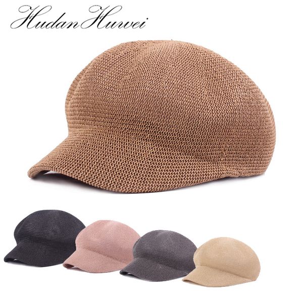 summer women paper straw beret knitted cap ladies fashion street octagonal hats leisure shade net hat beach sunhat sombrero, Blue;gray
summer women paper straw beret knitted cap ladies fashion street octagonal hats leisure shade net hat beach sunhat sombrero, Blue;gray