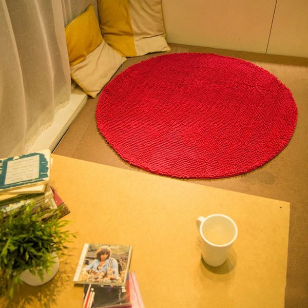 soft carpet round non-slip mat absorbing durable chenille floor mat kitchen bathroom living room 60x60cm home decoration
soft carpet round non-slip mat absorbing durable chenille floor mat kitchen bathroom living room 60x60cm home decoration