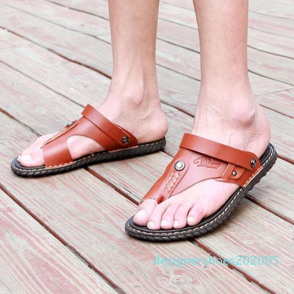 summer sandals men shoes outdoor slippers leather men sandals beach casual sandalias flip flops slip on male shoes d05, Black
summer sandals men shoes outdoor slippers leather men sandals beach casual sandalias flip flops slip on male shoes d05, Black