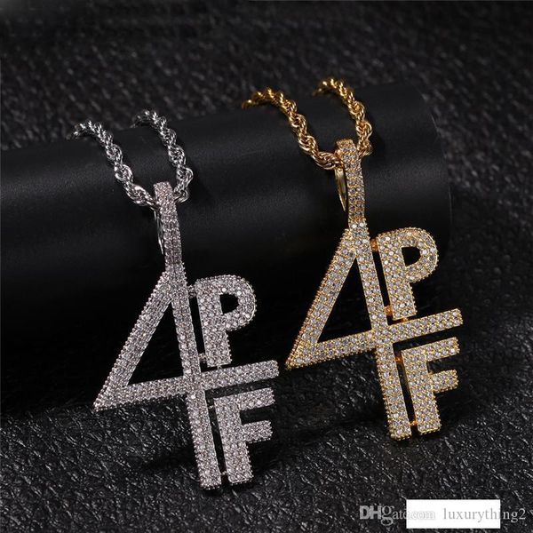 fashion men gold silver plated 4pf pendant necklace iced out lab diamond letter number dj rapper jewelry street style chain
fashion men gold silver plated 4pf pendant necklace iced out lab diamond letter number dj rapper jewelry street style chain