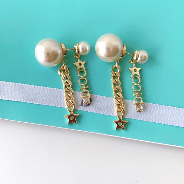 c1843 fashion set with luxury letter eardrop fringe chain star ear stud inlaid with bee-sized pearl ears plug earrings, Golden;silver
c1843 fashion set with luxury letter eardrop fringe chain star ear stud inlaid with bee-sized pearl ears plug earrings, Golden;silver