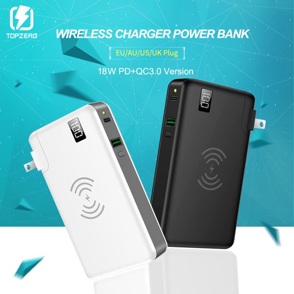 10000 mah power bank led display 18w pd quick charge 3.0 fast charging wireless power bank for iphone samsung external battery
10000 mah power bank led display 18w pd quick charge 3.0 fast charging wireless power bank for iphone samsung external battery