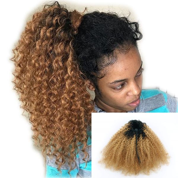 ponytail hair piece clip 100% human hair extensions 18 inch #27 honey blonde one piece ponytail hair extension human drawstring pony tail, Black
ponytail hair piece clip 100% human hair extensions 18 inch #27 honey blonde one piece ponytail hair extension human drawstring pony tail, Black
