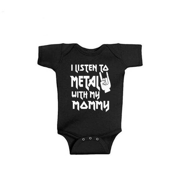 i listen to metal with my mommy and daddy baby bodysuit cotton infant body short sleeve jumpsuit baby boy girl outfits clothes, White
i listen to metal with my mommy and daddy baby bodysuit cotton infant body short sleeve jumpsuit baby boy girl outfits clothes, White