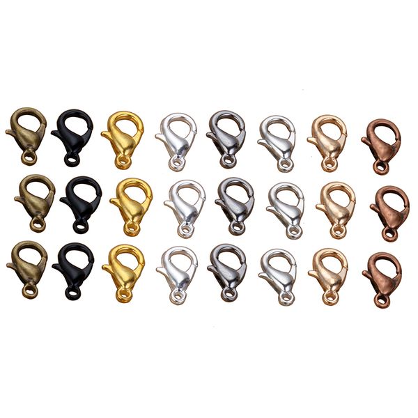 50pcs 10/12mm metal lobster clasps hooks gold/rhodium lobster clasps hooks for jewelry making finding diy necklace, Blue;slivery
50pcs 10/12mm metal lobster clasps hooks gold/rhodium lobster clasps hooks for jewelry making finding diy necklace, Blue;slivery