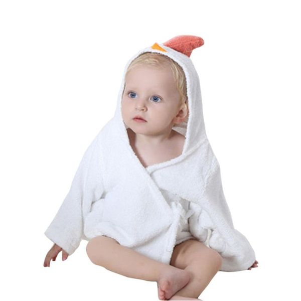 children's bathrobes autumn and winter children bathrobe flannel long kids robes thickening coral velvet boys bathrobe, Blue;red