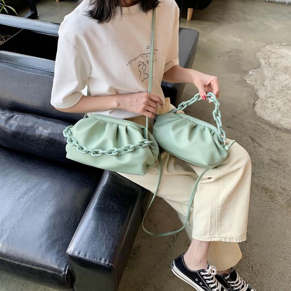 2020 new shoulder bag women's casual fashion korean chain messenger small bag
2020 new shoulder bag women's casual fashion korean chain messenger small bag