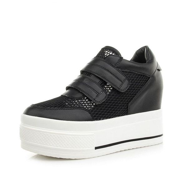 fashion summer breathable ladies thick sole trainers wedges women mesh high platform shoes height increasing sneakers, Black;white
fashion summer breathable ladies thick sole trainers wedges women mesh high platform shoes height increasing sneakers, Black;white
