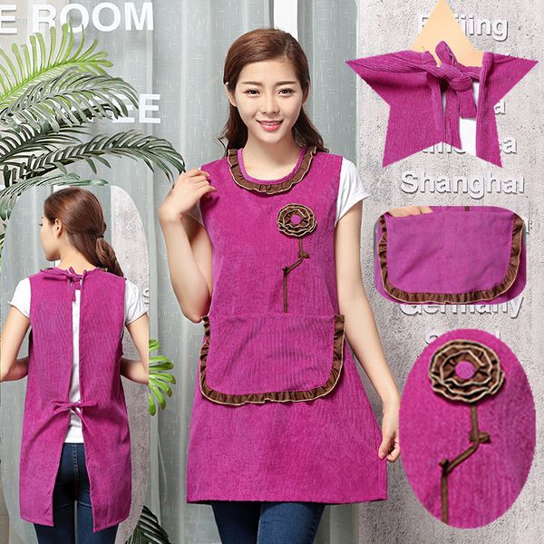 korean cotton corduroy female sleeveless vest oil and anti-fouling housework kitchen waiter overalls apron cotton female
korean cotton corduroy female sleeveless vest oil and anti-fouling housework kitchen waiter overalls apron cotton female