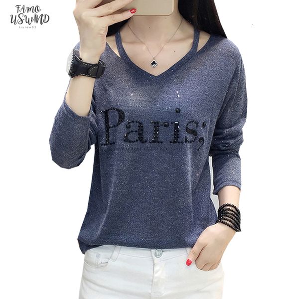 tee shirt femme v neck t shirt women clothes 2020 autumn casual diamonds letter tshirt long sleeve korean woman clothes, White
tee shirt femme v neck t shirt women clothes 2020 autumn casual diamonds letter tshirt long sleeve korean woman clothes, White