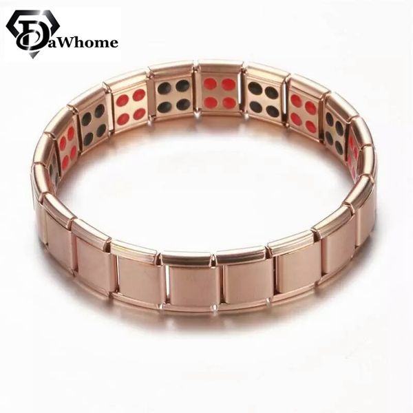 ladies women's bracelet stainless steel men wristband elastic black rose gold germanium magnetic bracelet for health jewelry
ladies women's bracelet stainless steel men wristband elastic black rose gold germanium magnetic bracelet for health jewelry