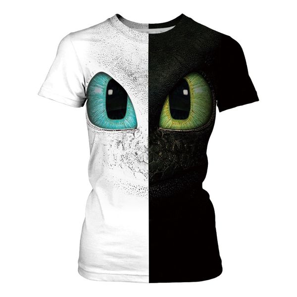 женщины девушки беззубое 3d печати tshirt как приручить дракона футболку, White
женщины девушки беззубое 3d печати tshirt как приручить дракона футболку, White