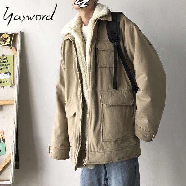 men's down & parkas yasword men parka thick coat winter jackets warm winter casual coats windproof hooded fur male outwear cottonÂ, Black
men's down & parkas yasword men parka thick coat winter jackets warm winter casual coats windproof hooded fur male outwear cottonÂ, Black