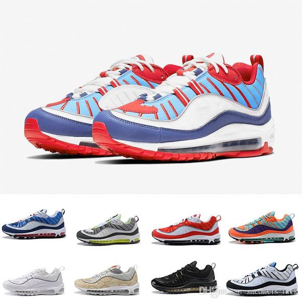 new airs cushion 98s gundam tour white black blue men womens running shoes runners trainers breathable athletic outdoor sport sneakers shoes, White;red
new airs cushion 98s gundam tour white black blue men womens running shoes runners trainers breathable athletic outdoor sport sneakers shoes, White;red