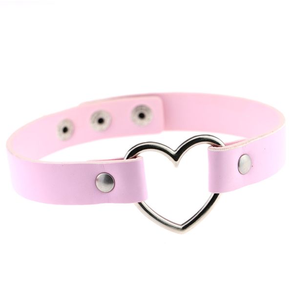fashion punk gothic leather choker necklace heart studded spike rivet buckle collar funky torques necklace jewelry, Blue;slivery
fashion punk gothic leather choker necklace heart studded spike rivet buckle collar funky torques necklace jewelry, Blue;slivery