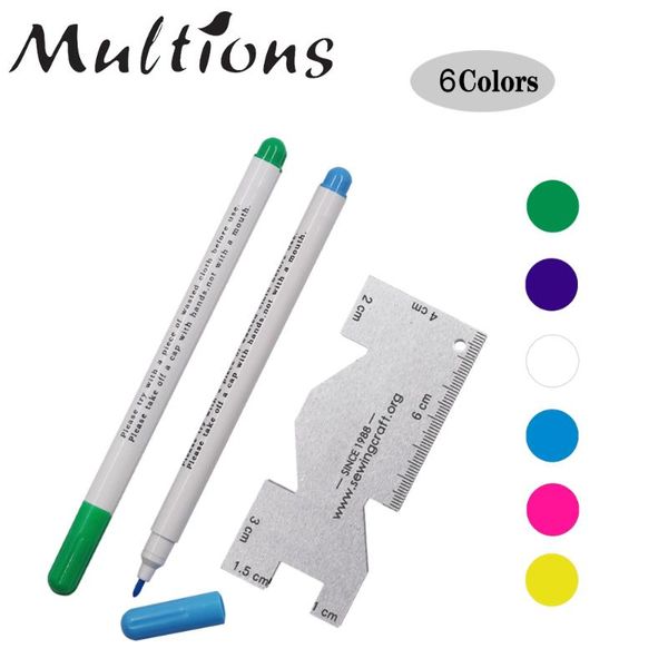 water erasable pen disappearing fabric marker pen & metal measuring gauge sewing ruler fabric craft diy patchwork sewing tools, Black
water erasable pen disappearing fabric marker pen & metal measuring gauge sewing ruler fabric craft diy patchwork sewing tools, Black