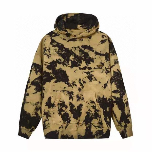exclusive limited edition tie-dye yellow camouflage retro hoodie hoodie, men's and women's style, Black
exclusive limited edition tie-dye yellow camouflage retro hoodie hoodie, men's and women's style, Black