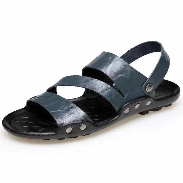 genuine leather sandals slippers designer slides summer fashion flat slipper wide mouth 38-45 z171, Black
genuine leather sandals slippers designer slides summer fashion flat slipper wide mouth 38-45 z171, Black