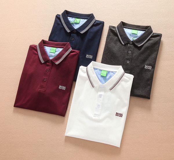 bosses fashion men polo shirt designer casual business breathable cotton summer blouse private custom tide brand loose shirt new selling top, White;black
bosses fashion men polo shirt designer casual business breathable cotton summer blouse private custom tide brand loose shirt new selling top, White;black