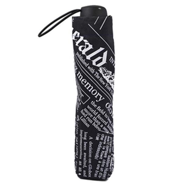 british wind black and white newspaper umbrella folding fashion automatic umbrella anti-uv sun/rain umbrella parasol
british wind black and white newspaper umbrella folding fashion automatic umbrella anti-uv sun/rain umbrella parasol