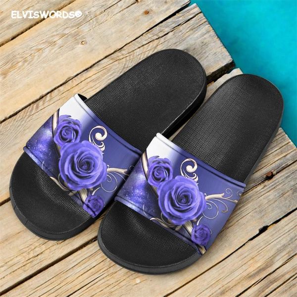 elviswords summer slides for women gothic rose design flats ladies sandals casual non-slip soft indoor women slippers for 2020, Black
elviswords summer slides for women gothic rose design flats ladies sandals casual non-slip soft indoor women slippers for 2020, Black