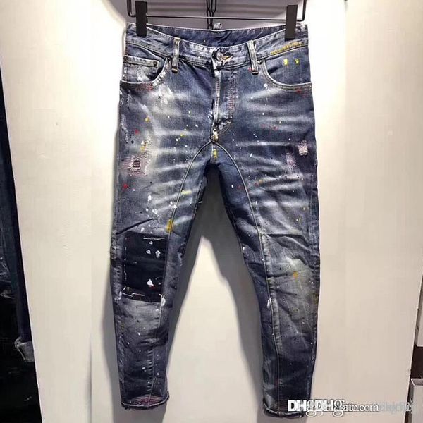 2020 mens designer jeans size 28~39slim fit motorcycle biker denim for men brand designer hip hop italy tide brand mens jeans printed pants, Blue
2020 mens designer jeans size 28~39slim fit motorcycle biker denim for men brand designer hip hop italy tide brand mens jeans printed pants, Blue