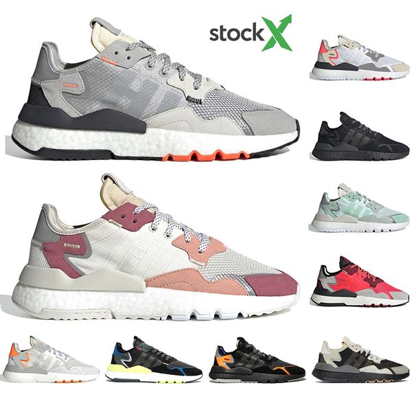 with socks nite jogger 3m reflective men women running shoes triple black white green good quality breathable mens trainers sport sneakers, White;red
with socks nite jogger 3m reflective men women running shoes triple black white green good quality breathable mens trainers sport sneakers, White;red