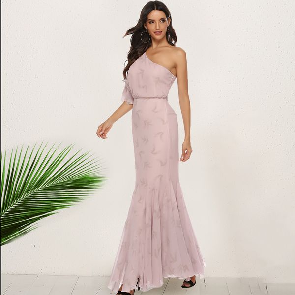 women party pink dress sparkle glam one-shoulder elegant mermaid long dresses nightclub female vestidos, Black;gray
women party pink dress sparkle glam one-shoulder elegant mermaid long dresses nightclub female vestidos, Black;gray