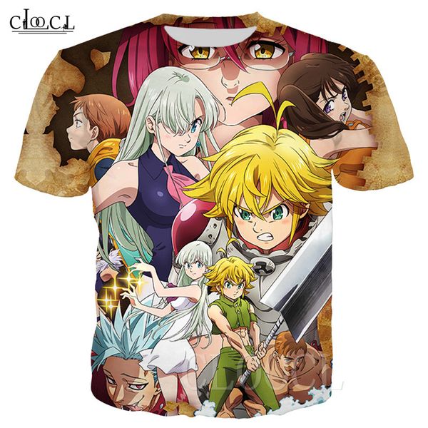 2020 fashion anime the seven deadly sins t shirt men women 3d print cartoon short sleeve o-neck hip hop streetwear, White;black
2020 fashion anime the seven deadly sins t shirt men women 3d print cartoon short sleeve o-neck hip hop streetwear, White;black