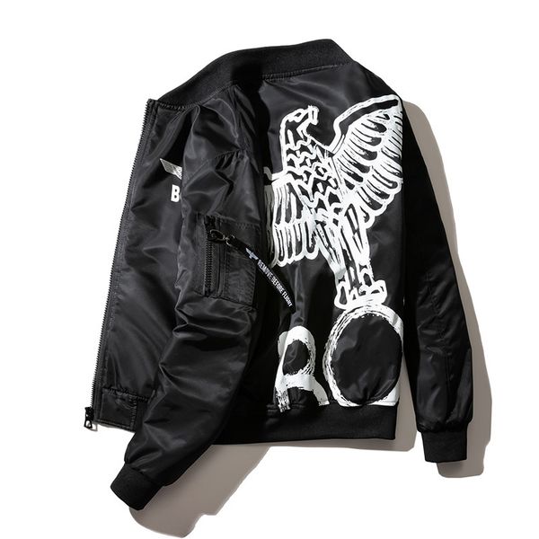 boy mens jacket embroidered baseball uniform long sleeve pattern print mens tide brand jacket black shirt, Black;brown
boy mens jacket embroidered baseball uniform long sleeve pattern print mens tide brand jacket black shirt, Black;brown