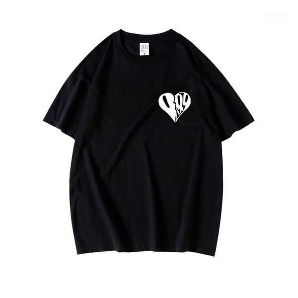 американская хип-хоп певица tshirt мода любовь паттен сок wrld с коротким рукавом мужчины женщины сыпучие лето тройники, White;black
американская хип-хоп певица tshirt мода любовь паттен сок wrld с коротким рукавом мужчины женщины сыпучие лето тройники, White;black