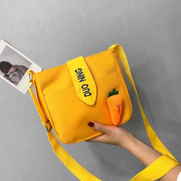 women carrot canvas shoulder bag lady solid color casual messenger bags harajuku cute teenage girls crossbody bag #yj
women carrot canvas shoulder bag lady solid color casual messenger bags harajuku cute teenage girls crossbody bag #yj