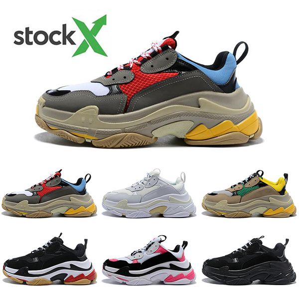 with socks triple-s walking shoe luxury dad shoes chaussures designer sneakers for men women vintage old grandpa trainer, Black
with socks triple-s walking shoe luxury dad shoes chaussures designer sneakers for men women vintage old grandpa trainer, Black