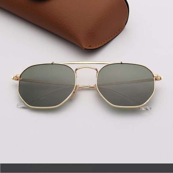 designer mens sunglasses brand sunglasses fashion woman ray sunglasses gold frame g15 lenses des lunettes de soleil with leather case, White;black
designer mens sunglasses brand sunglasses fashion woman ray sunglasses gold frame g15 lenses des lunettes de soleil with leather case, White;black