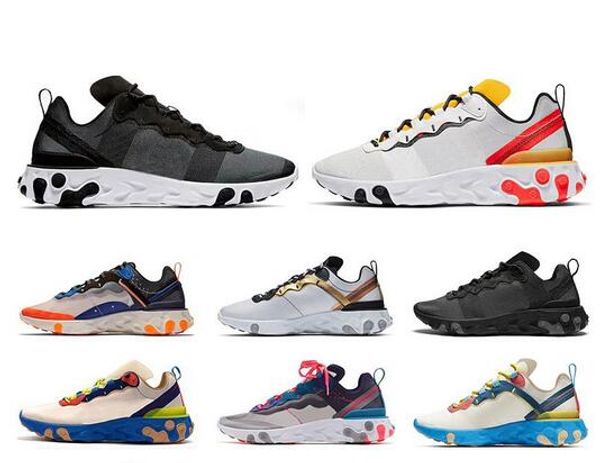 2019 new quality react element 55 87 mens running shoes triple black white red sail anthracite designer sneakers womens sports shoes
2019 new quality react element 55 87 mens running shoes triple black white red sail anthracite designer sneakers womens sports shoes