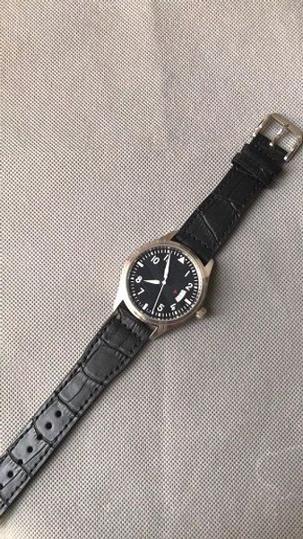 2019 luxury automatic special 41mm special strap black mechanical 4813 advanced pilot 316 leather watch steel men's men's watch mu, Slivery;brown
2019 luxury automatic special 41mm special strap black mechanical 4813 advanced pilot 316 leather watch steel men's men's watch mu, Slivery;brown