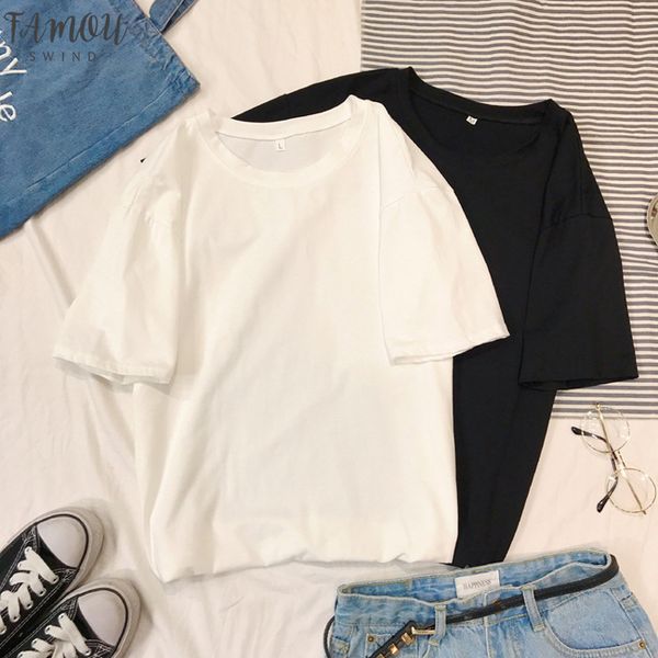 harajuku tee shirt 4 solid color t shirt women casual o neck friends summer korean hipster streetwear white tshirt
harajuku tee shirt 4 solid color t shirt women casual o neck friends summer korean hipster streetwear white tshirt