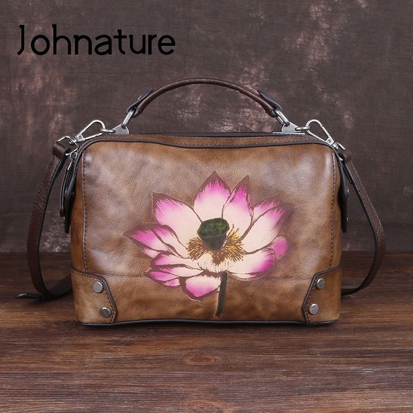 johnature vintage hand painted women handbag 2019 new genuine leather floral soft cowhide leisure shoulder & crossbody bags
johnature vintage hand painted women handbag 2019 new genuine leather floral soft cowhide leisure shoulder & crossbody bags